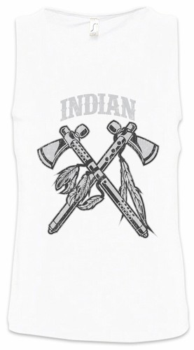 Indian tomahawks men tank top - tomahawks,