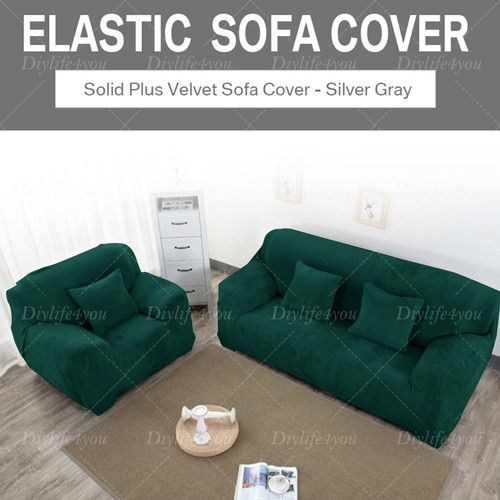 Velvet elastic stretch - stretch, sofa