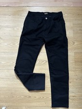 The Bike Shed Motorcycle Club Protective Jeans Black D30 With Pads Size Uk 36 R