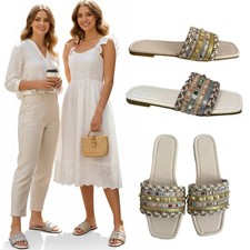 LADIES SLIDERS OPEN TOE SLIDES