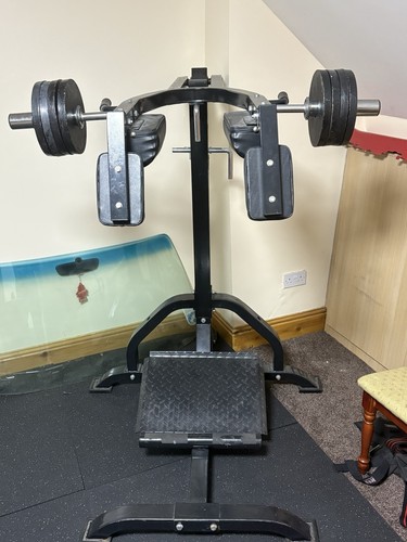 Leverage squat calf machine - leverage,