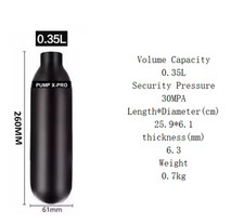 HPA 4500PSI 300BAR Scuba Round