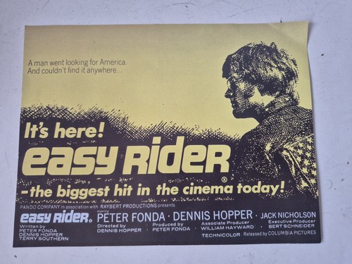 Easy rider 1969 promotional - easy,