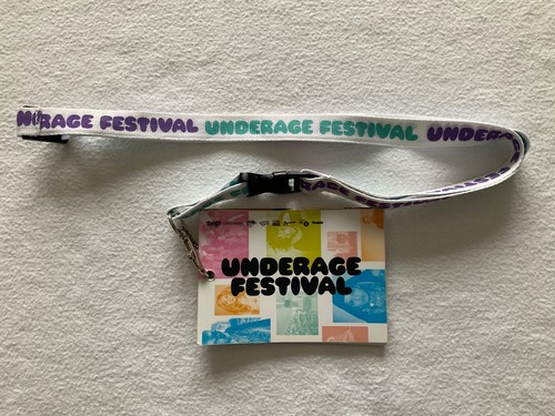 Underage festival lanyard and - festival,