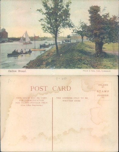 Oulton broad with - boats, and