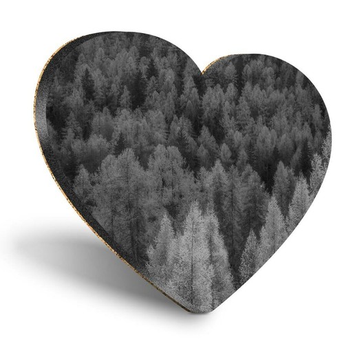 Heart mdf coasters - heart,
