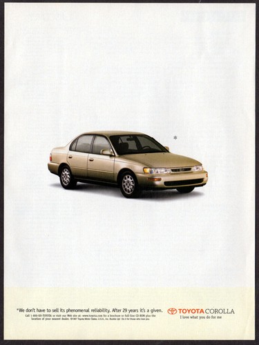 1997 toyota corolla vintage - 1997,