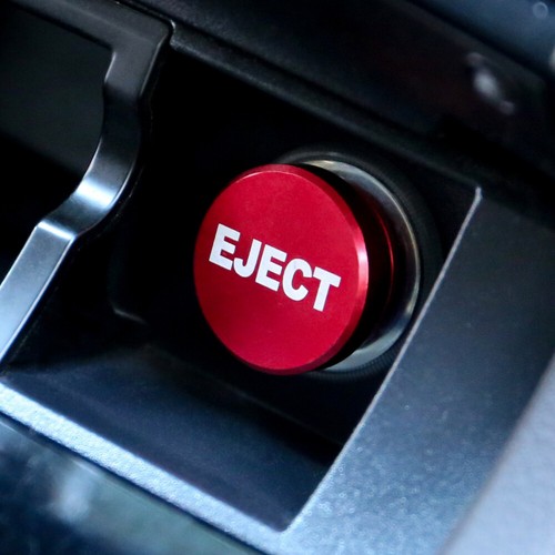 Red eject button - button, car