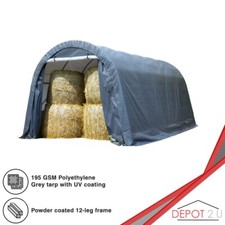 Livestock Shelter Storage Tent Large 20ft x 12ft x 9.3 ft