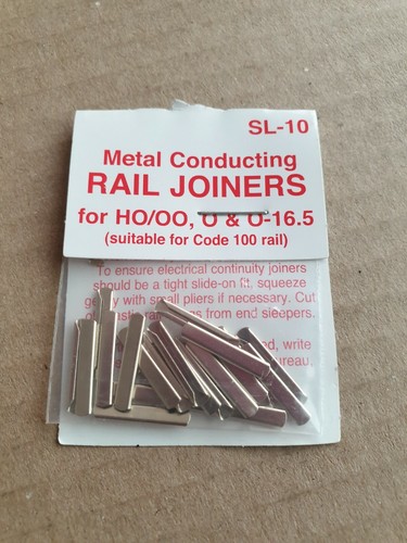 Peco rail joiners nickel - joiners,