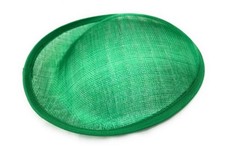 20cm Round Sinamay Dipped Disc