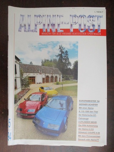 Alpine post 1994 magazine - 5/1994,