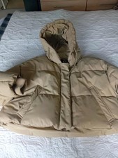 Zara Cropped Puffa Jacket Size
