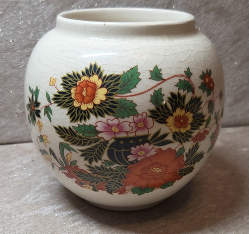 Sadler white crackle glaze - white,