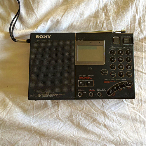 Sony icf sw7600g portable - icf-sw7600g,