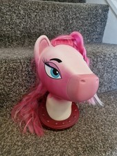 Big Bratz Ponyz Styling Head Horse Pink Horse 7.5" Tall MGA China Bratz Horse 