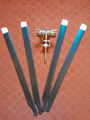 Blade head for helicopter - for, rc
