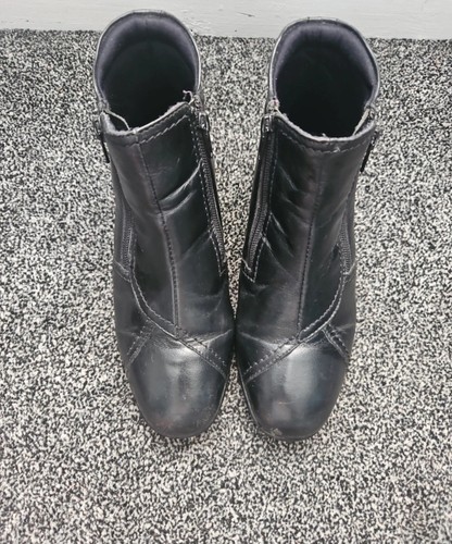 Ladies pavers black leather - ladies,