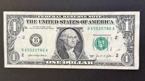 2021 series bill serial - series, $1