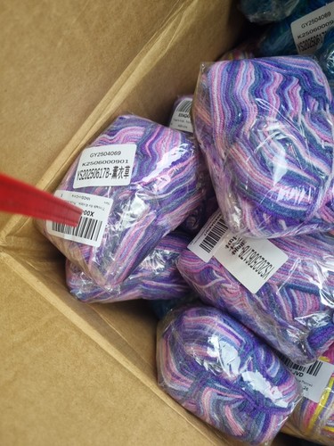 Lilacs wool acrylic - wool,