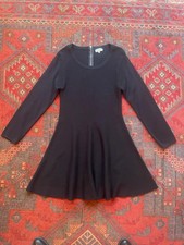 Ladies Apricot Black Knitted
