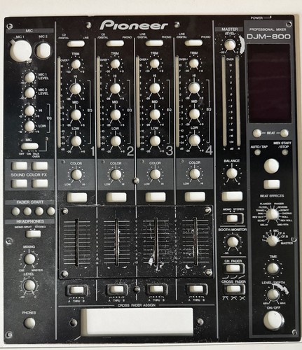 Pioneer djm 800 faceplate - djm,