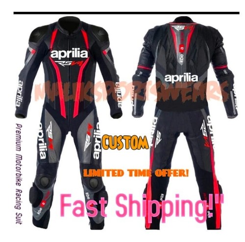 Motorbike racing leather suit