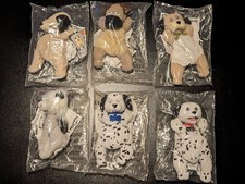 McDonalds Happy Meal 102 Dalmations Soft Toys X6 2001