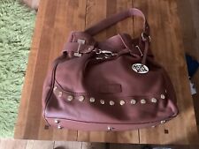  PATRICK  COX QUALITY  SOFT LEATHER BROWN SHOULDER BAG MAGNETIC CLASP FASTENING
