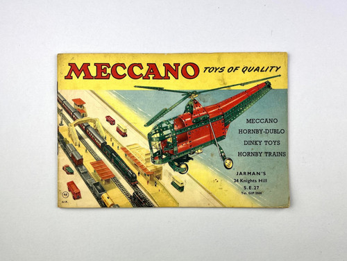 Meccano 1956 retail booklet - 1956,