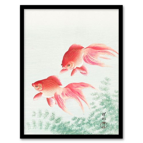 Ohara koson framed wall - framed, art