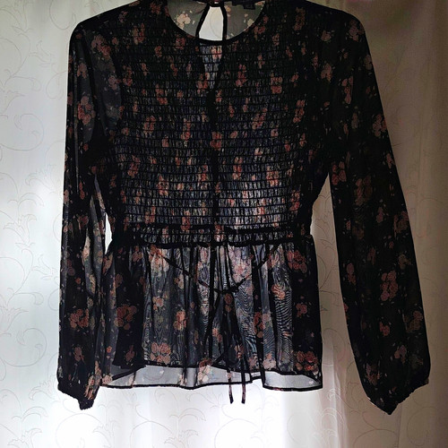 Primark black pink - pink, floral