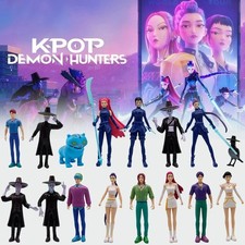 18pcs Demon Hunters POP Figures Set Blue Tiger Anime Game Model Desk Ornaments k