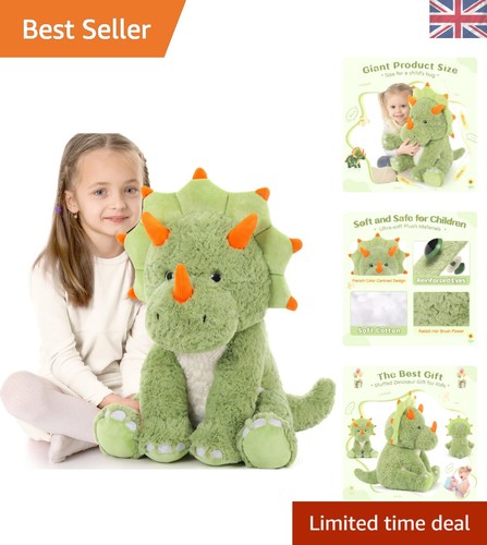 Giant triceratops teddy plush - triceratops,