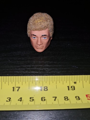 Vintage action man toy head - man,toy,,
