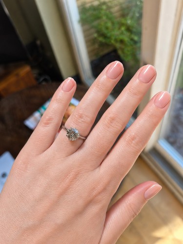 Edwardian natural diamond - edwardian,
