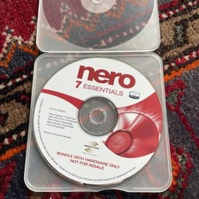 Nero 7 essentials  disc for