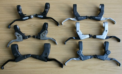 Shimano brake levers - levers, v