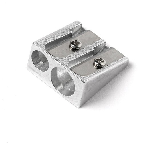 Pencil sharpener metal - metal, double