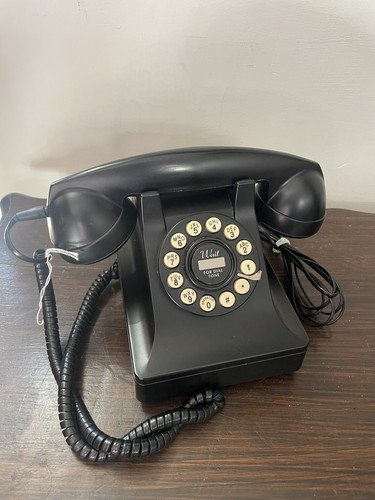Retro corded home phone - home,