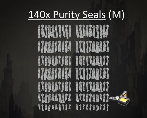140x purity seals oaths papers - purity,