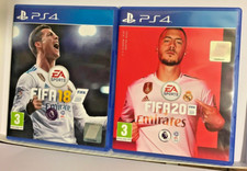 SONY PS4 - FIFA 18 & 20 game.  2 x games bundle.  Discs are in VGC