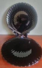2 Vintage Black Arcopal