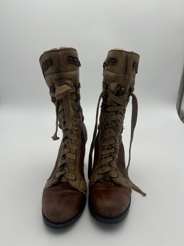 Bertie brown leather - leather, suede