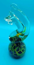 MDINA GLASS PAPERWEIGHT SEA &