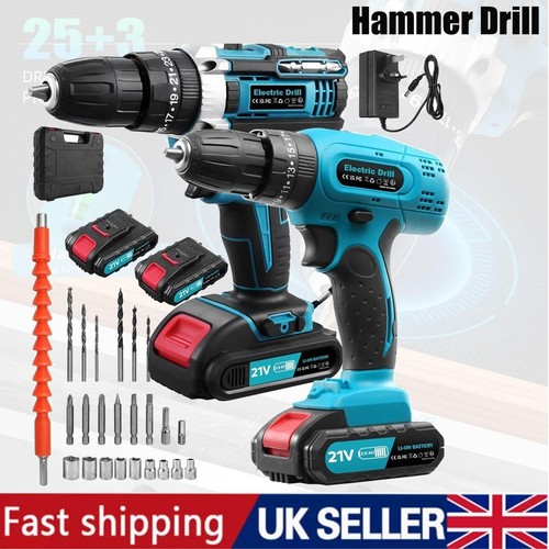 21v cordless hammer drill - cordless,