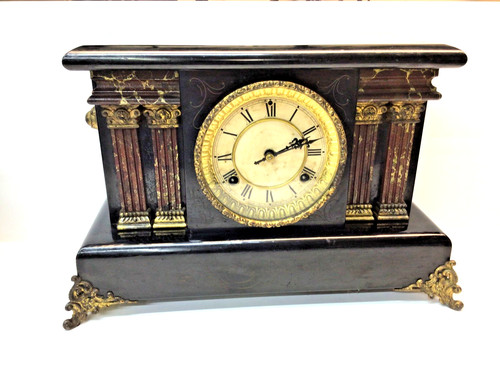 Antique waterbury mantle - antique,