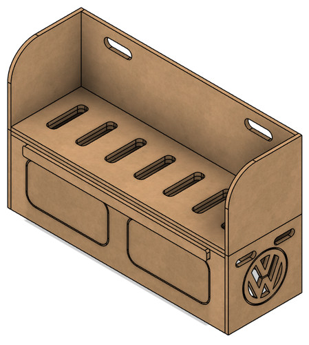 Plywood fold out - out, camper