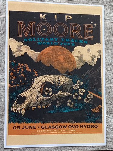 Kip moore concert poster - poster,