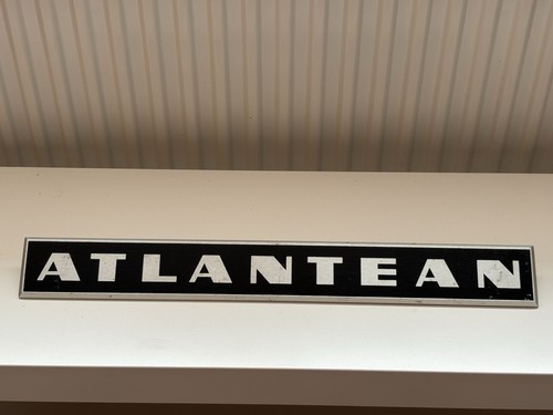 Atlantean leyland bus plate - atlantean,